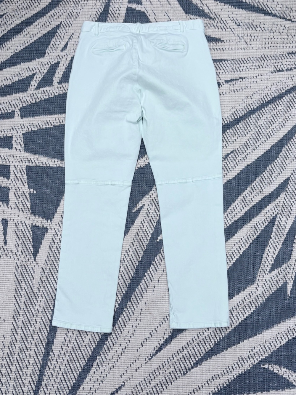 Banana Republic Sloan Utlity Jeans, Cool Mint - Picture 6 of 7